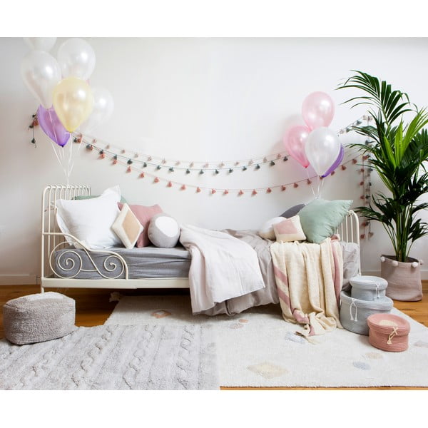 Krem periv/ručno rađen pamučan dječji tepih 140x200 cm Kim – Lorena Canals-image-1