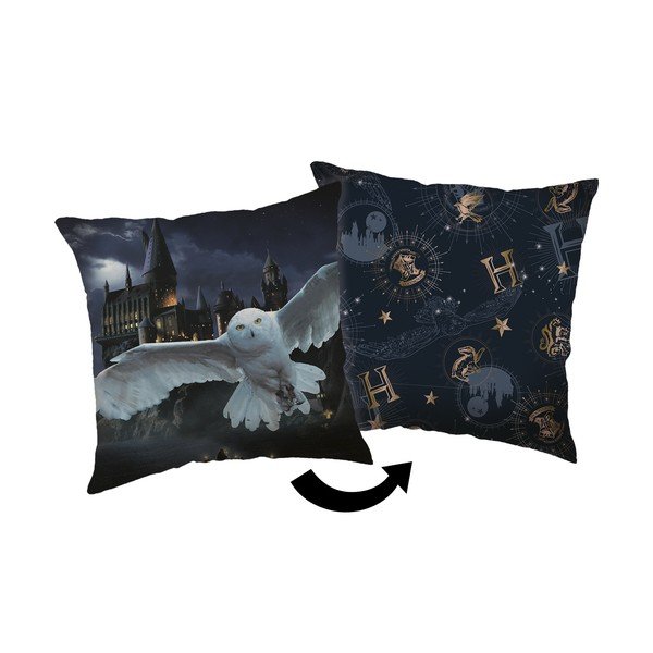 Dječji jastuk ø 40 cm Harry Potter "Hogwarts 01" – Jerry Fabrics