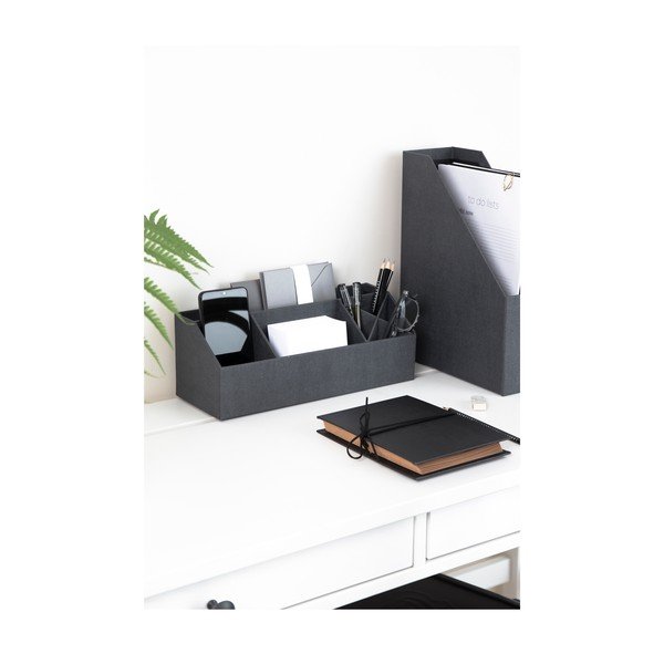 Kartonski uredski organizator za dopisnice Elisa Canvas Paper Laminate – Bigso-image-2