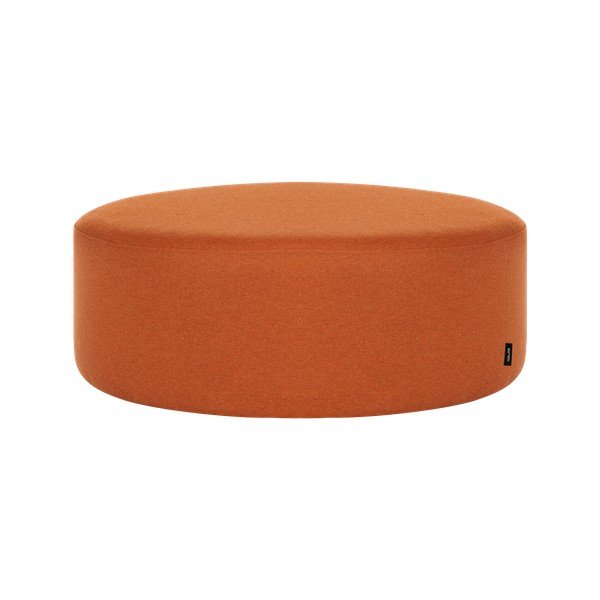 Vunen tabure boje terakote Folk – noo.ma