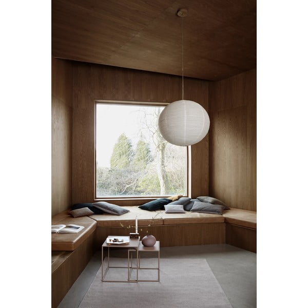 Bež metalni stolići za kavu u setu 2 kom 40x40 cm Fera – Blomus-image-4