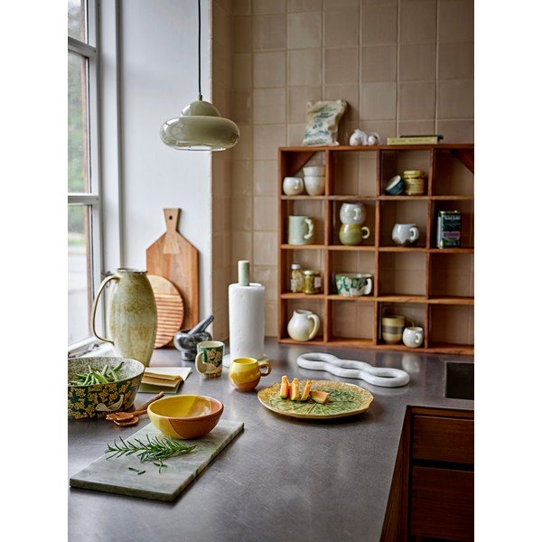 Svijetlo zeleni mramoran stalak za papirnate ručnike ø 15 cm Emy – Bloomingville-image-2