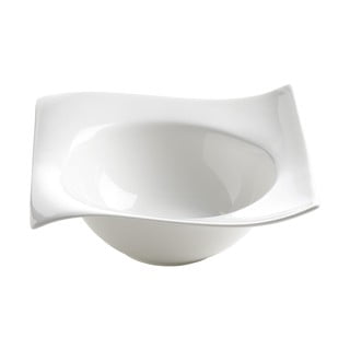Bijela porculanska zdjela Maxwell & Williams Motion, 19 x 19 cm