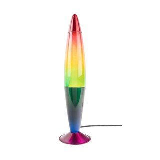 Zelena staklena lava lampa (visina 41,5 cm) Rainbow Rocket Lava – Leitmotiv