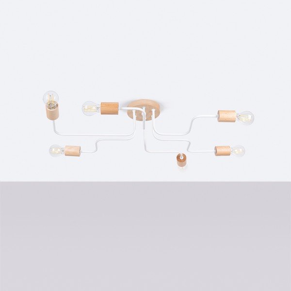 Stropna svjetiljka u prirodnoj boji 58x85 cm Dazzle – Sollux-image-2