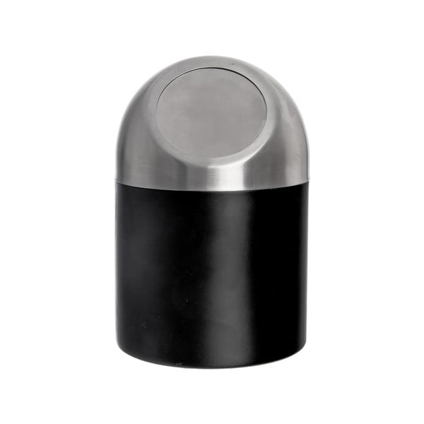 Crna kanta za smeće od nehrđajućeg čelika 1,2 l BLACK – Orion-image-3