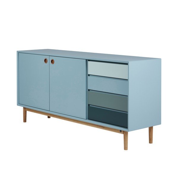 Mentol zelena niska komoda 170x80 cm Color Box – Tom Tailor-image-2