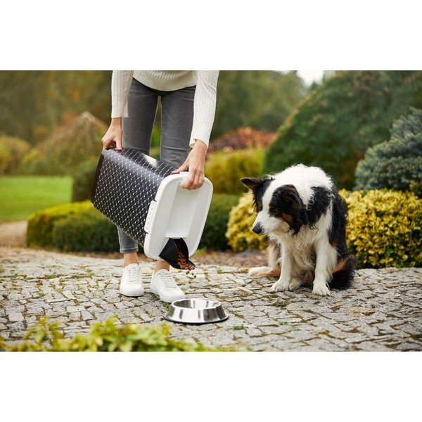 Crna kutija za granule 25 l Cody - Rotho-image-1