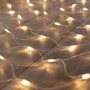 Prozirna LED svijetleća girlanda DecoKing Web, 200 svjećica, duljina 2 m