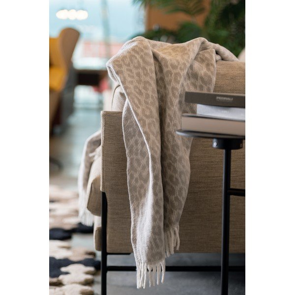 Svijetlosiva deka Euromant Leopard, 140 x 180 cm-image-3