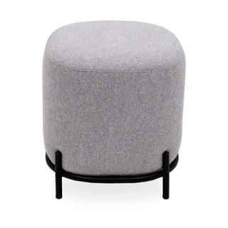 Sivi tabure Tenzo Harry, ø 42 cm