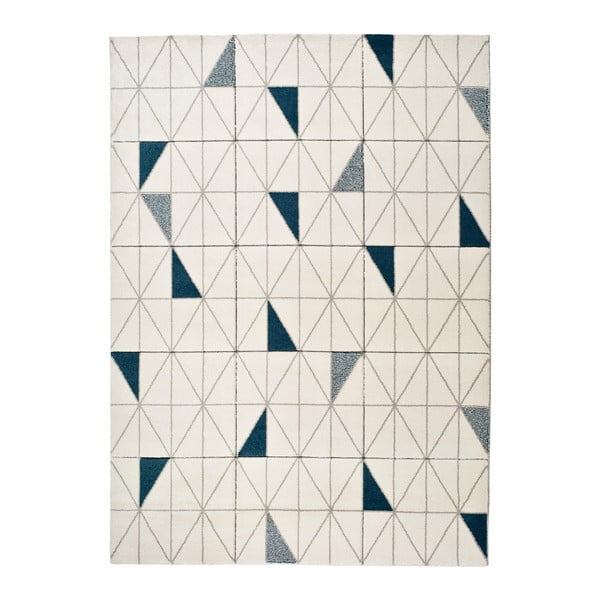 Bijeli tepih pogodan za Universal Shuffle, 120 x 170 cm