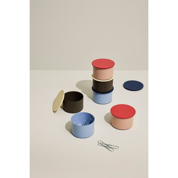 Ukrasna metalna kutija s poklopcem District - Hübsch-image-1