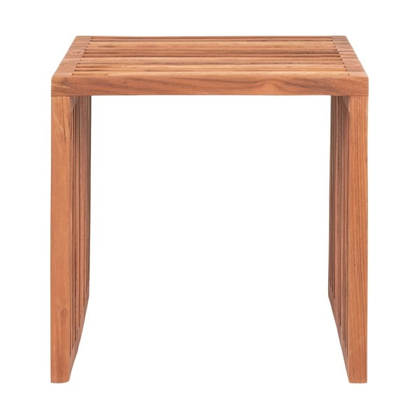 Pomoćni stol od masivne tikovine 40x40 cm Pego – House Nordic-image-3