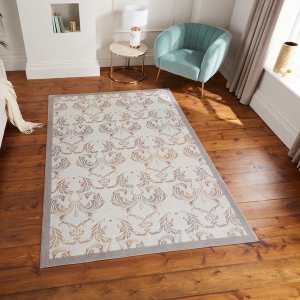 Tepih u zlatnoj boji/sivo-bež 160x230 cm Imperial Pearl – Think Rugs-image-3