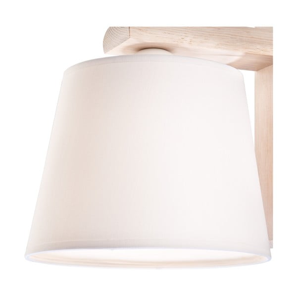 Svjetlo smeđa zidna lampa ø 20 cm Aida – LAMKUR-image-4