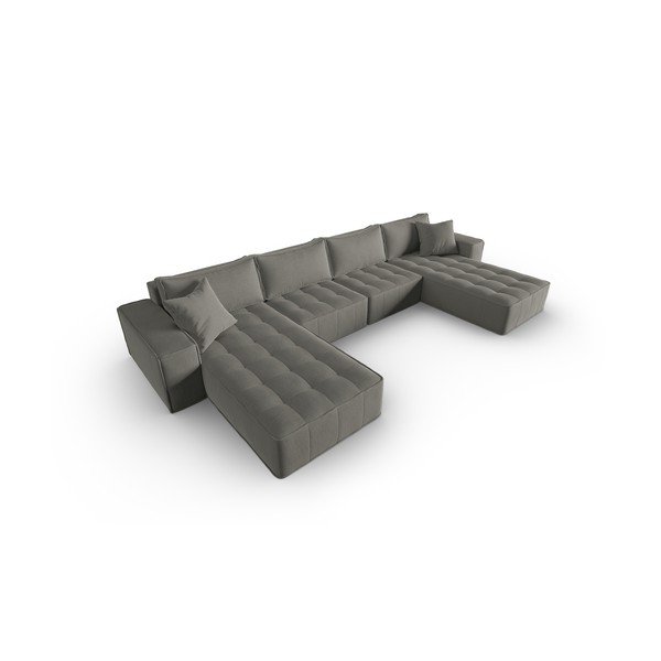 Siva kutna garnitura Mike – Micadoni Home-image-3
