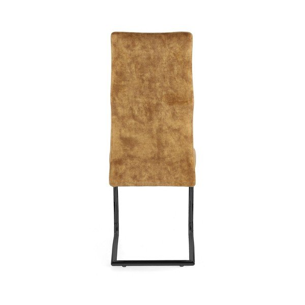 Senf žuta podstavljena blagovaonska stolica Thelma – Bizzotto-image-4