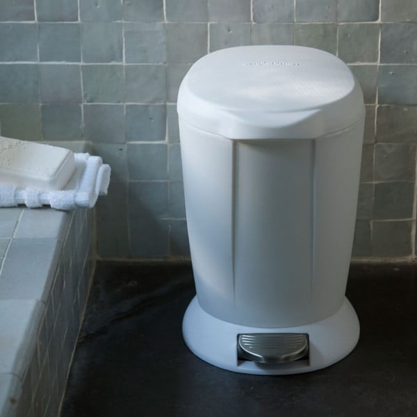 Bijela kanta za otpatke za kupaonicu simplehuman, 6 l-image-1