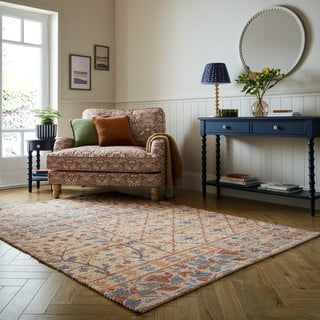 Ručno rađen tepih od mješavine jute u prirodnoj boji 160x230 cm Taylor Patchwork – Flair Rugs