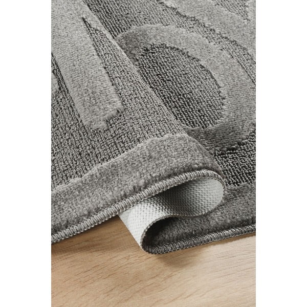 Antracitno siva kupaonska prostirka 60x100 cm Enjoy – Foutastic-image-2