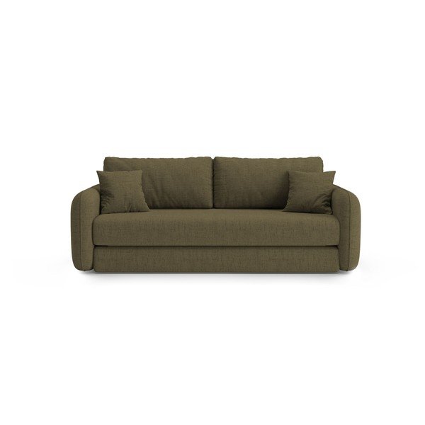 Zelena sklopiva sofa 225 cm – Micadoni 
