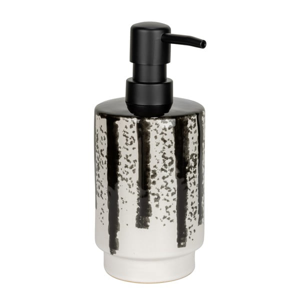 Crno-bijeli keramički dozator sapuna 340 ml Subiza – Wenko-image-3