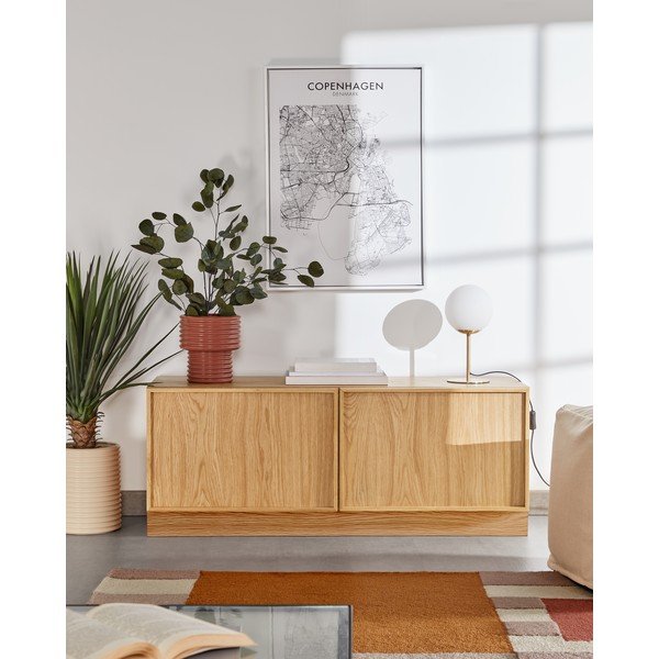 Stolna lampa zlatne boje s metalnim sjenilom (visina 28 cm) Mahala - Kave Home-image-4