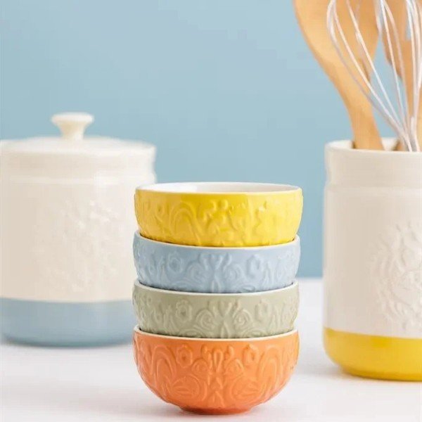 Keramičke zdjelice u setu 4 kom 200 ml Home to Roost – Mason Cash-image-1