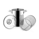 Inox lonac s poklopcem za indukciju 4 l Anett - Orion