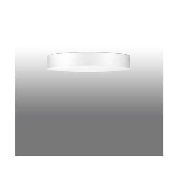 Bijela stropna svjetiljka s tekstilnim sjenilom ø 90 cm Herra – Sollux-image-3