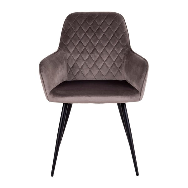 Svjetlo smeđe podstavljene blagovaonske stolice u setu s naslonima za ruke 2 kom Harbo – House Nordic-image-2