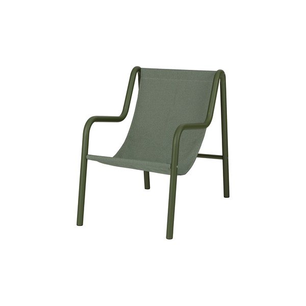 Zelena metalna vrtna fotelja Nokk – noo.ma