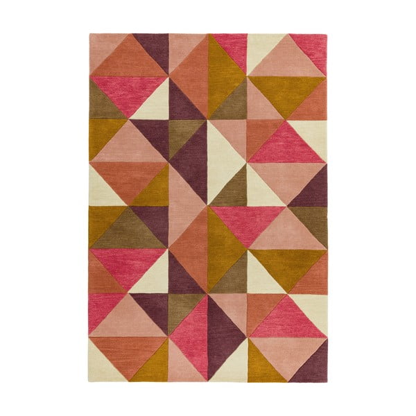 Ružičasti tepih Asiatic Carpets Kite Pink Multi, 160 x 230 cm