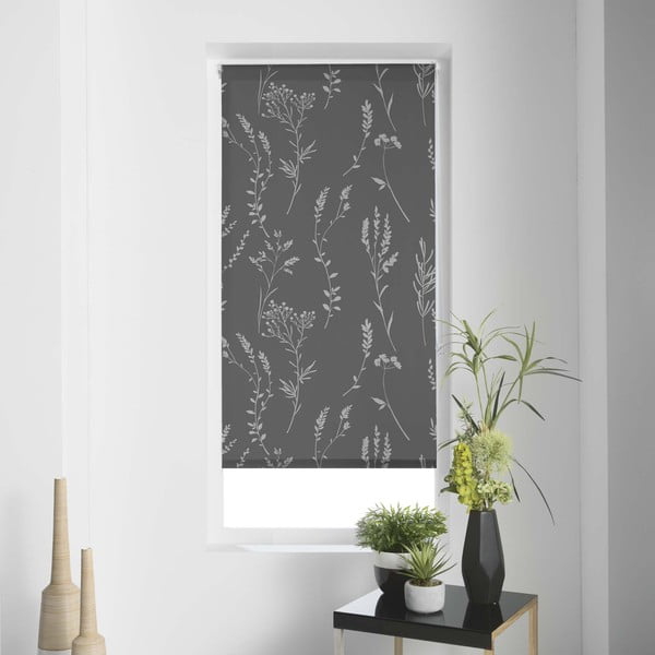 Antracitno sive tekstilne rolete  60x180 cm Forelista – douceur d'intérieur