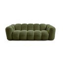 Zelena sofa od bouclé tkanine 232 cm Hippolyte – Bobochic Paris