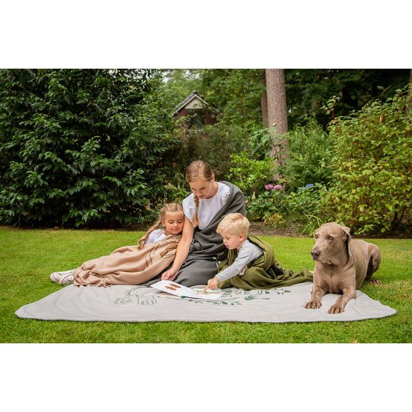 Zelena piknik deka 130x180 cm – Esschert Design-image-2