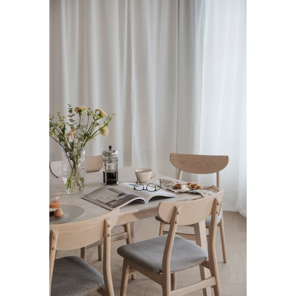 Blagovaonske stolice u kompletu od 2 komada u prirodnoj boji Rodham - Rowico-image-1
