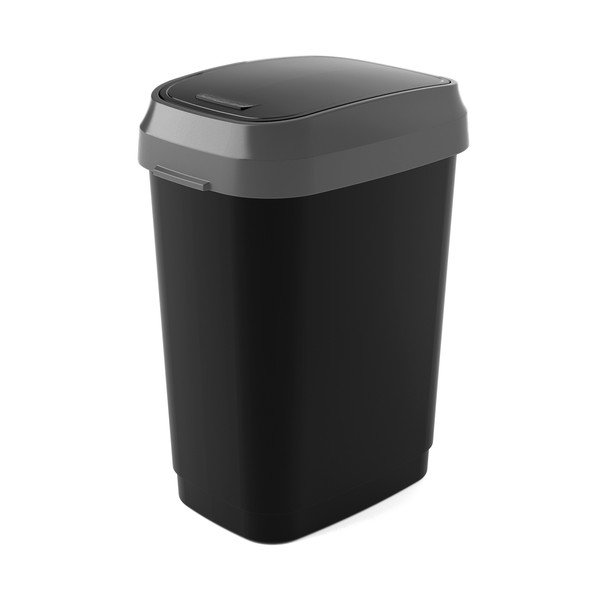 Crna kanta za smeće 25 l Dual Swing Bin M – KIS