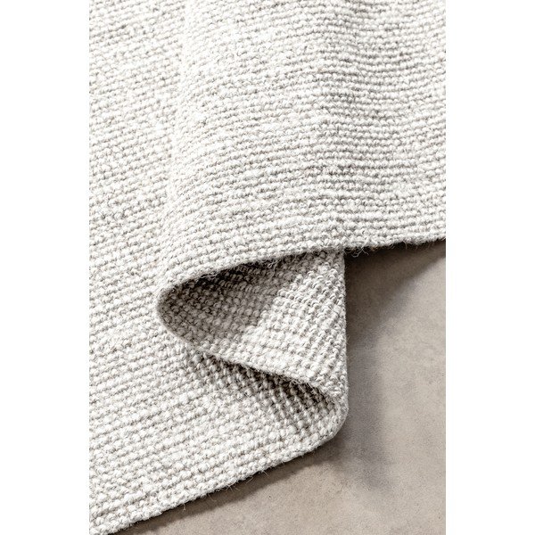 Svijetlo siva obostrana/ručno rađena jutena staza 80x200 cm Bouclé Jaipur – Hanse Home-image-4