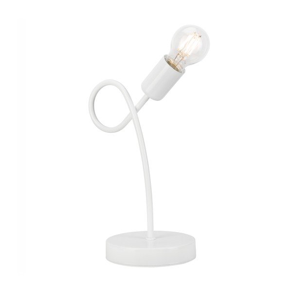 Bijela stolna lampa - LAMKUR