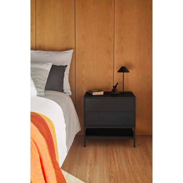 Crni noćni ormarić Platt – Teulat-image-1