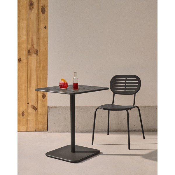 Željezni vrtni stol 70x70 cm Brai – Kave Home-image-1