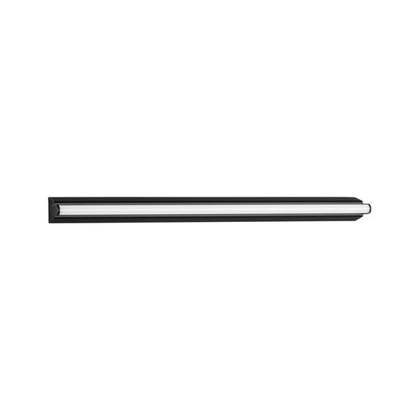 Mat crna LED zidna lampa aluminijska Endo – Nova Luce