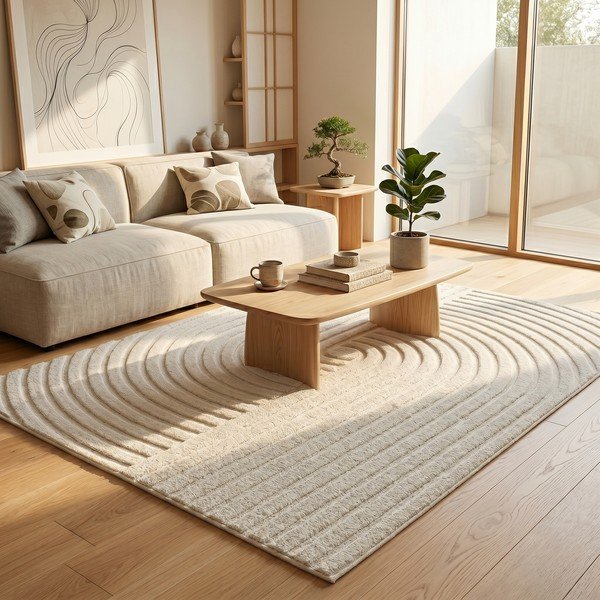 Krem tepih 120x170 cm Serenity – ESTE-image-1