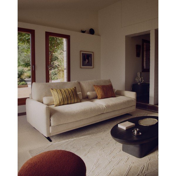 Bež sofa od šenila 240 cm Veliro – Kave Home-image-1