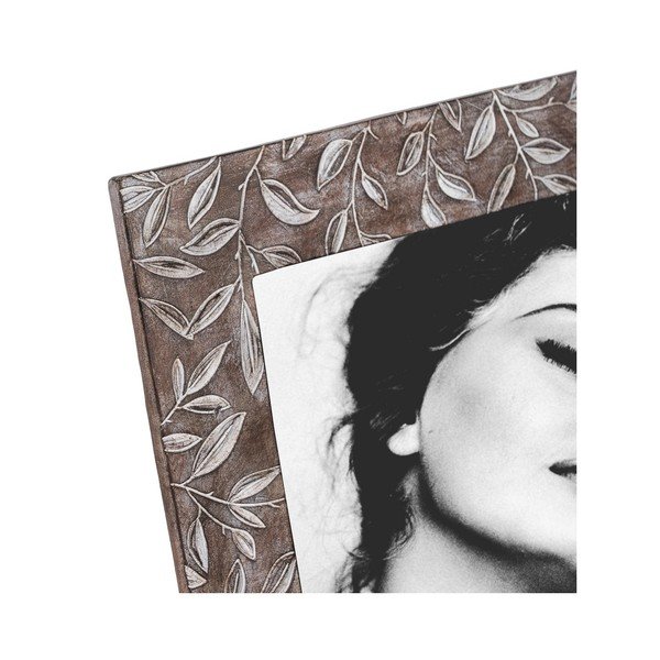 Smeđi stojeći okvir od polyresina 16x21 cm – Ixia-image-1