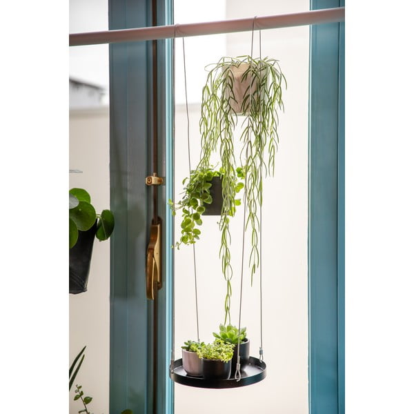 Plastične viseće i zidne posude za cvijeće u setu 2 kom ø 10 cm – Esschert Design-image-1