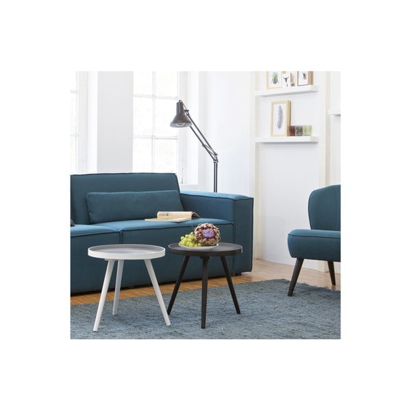 Crni stolić WOOOD Sasha, ø 41 cm-image-3