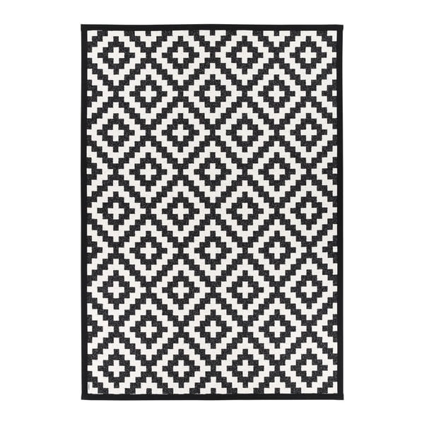 Dvostrani crno-bijeli tepih s uzorkom Narma Viki, 160 x 230 cm-image-1
